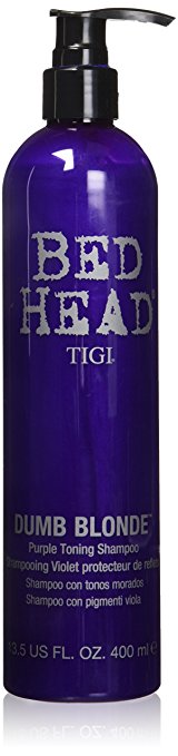 Tigi Bedhead Dumb Blonde Purple Shampoo All About The Gloss