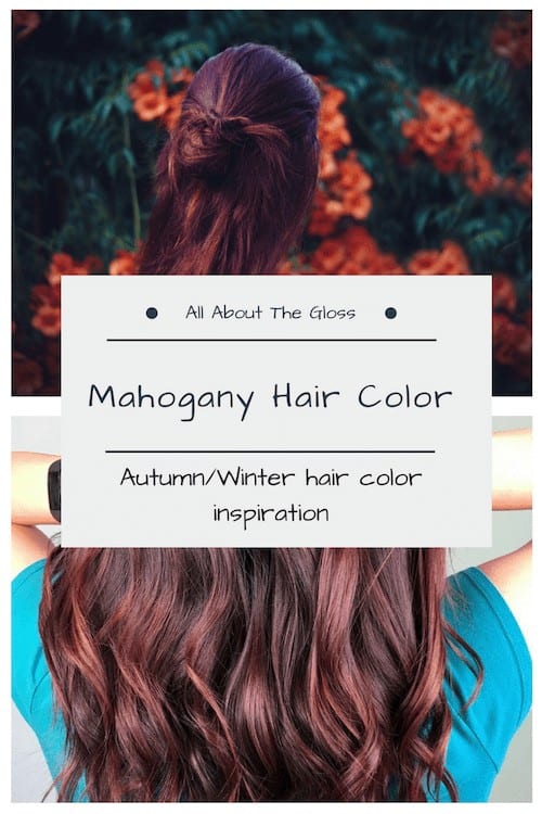 Mahogany Hair Color Chart