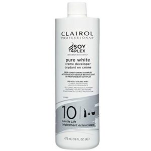 Clairol Professional Pure White 10 Gentle Lift Creme Developer, 16 oz