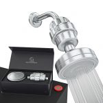 Luxury Filtered Shower Head Set 15 Stage Shower Filter For Hard Water Removes Chlorine and Harmful Substances
