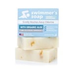 Swimmer's Soap by Newton Bay - All Natural Aloe Bar Soap to Gently Wash Away Chlorine
