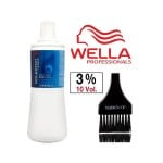 Wella KOLESTON PERFECT Cream Developer (with Sleek Tint Brush) (10 Volume 3% - 33.8 oz liter)