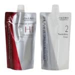 Hair Rebonding Shiseido Professional Crystallizing Hair Straightener (H1) + Neutralizing Emulsion (2) for Resistant to Natural Hair