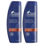 Head and Shoulders, Shampoo, Anti Dandruff, Clinical Strength Seborrheic Dermatitis Treatment, 13.5 fl oz, Twin Pack