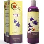 Maple Holistics Sage Shampoo for Anti Dandruff Safe for Color Treated Hair (8 fl. oz.)