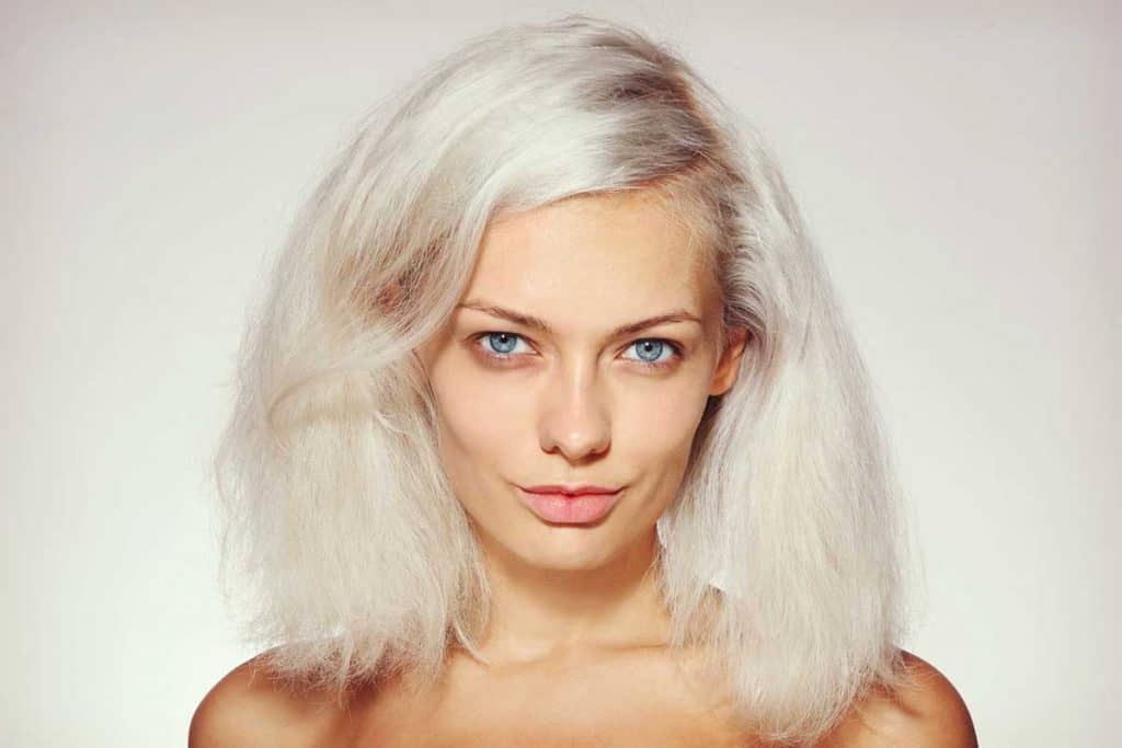 how to fix damaged bleached hair
